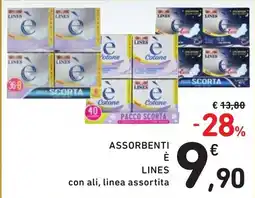 Spazio Conad Assorbenti è Lines offerta