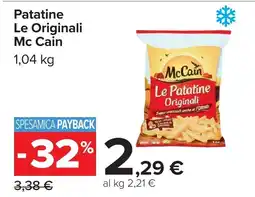 Carrefour Patatine Le Originali McCain offerta