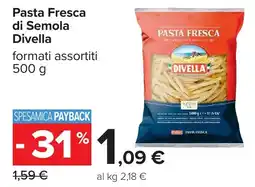 Carrefour Pasta Fresca di Semola Divella offerta