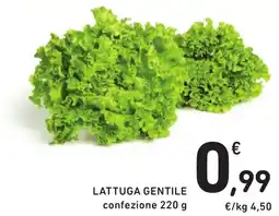 Spazio Conad Lattuga Gentile offerta