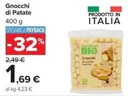 Carrefour Carrefour Bio Gnocchi da patate fresche offerta