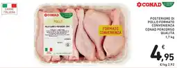 Spazio Conad Pollo quarto posteriore conv. CONAD offerta
