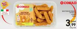 Spazio Conad Bastoncini panati di pollo Conad offerta