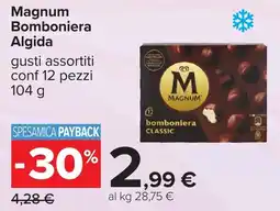 Carrefour Magnum bomboniera Algida offerta