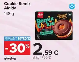 Carrefour Cookie Remix Algida offerta