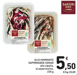 Spazio Conad Alici marinate Sapori&Idee Conad offerta