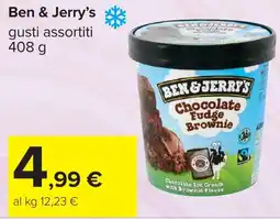 Carrefour Ben & Jerry's Chocolate Fudge Brownie offerta