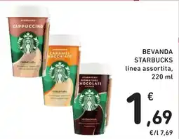 Spazio Conad Bevanda Starbucks offerta