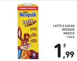 Spazio Conad Latte e cacao Nesquik offerta