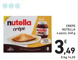 Spazio Conad Nutella crepe offerta