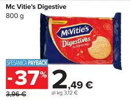 Carrefour McVitie's Digestive offerta