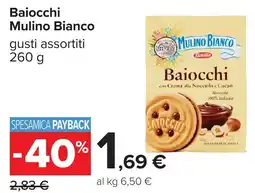 Carrefour Baiocchi Mulino Bianco offerta