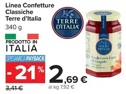 Carrefour Confettura Extra di Fragole Terre d'Italia offerta