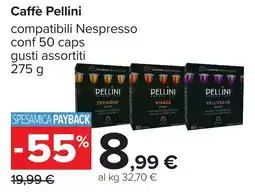 Carrefour Caffè Pellini compatibili Nespresso offerta