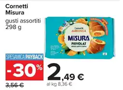Carrefour Cornetti Misura offerta