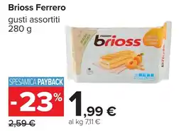 Carrefour Brioss Ferrero offerta