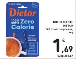 Spazio Conad Dolcificante Dietor offerta
