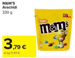 Carrefour M&M'S Arachidi offerta