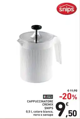 Spazio Conad Cappuccinatore cremix Snips offerta