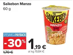 Carrefour Saikebon Manzo offerta