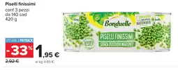 Carrefour Piselli finissimi Bonduelle offerta