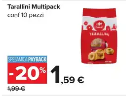 Carrefour Tarallini Multipack offerta