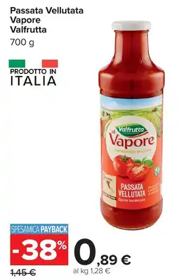 Carrefour Passata Vellutata Valfrutta offerta