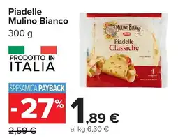 Carrefour Piadelle Mulino Bianco offerta