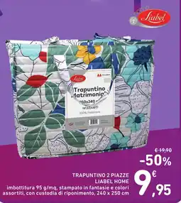 Spazio Conad Trapuntino 2 Piazze Liabel Home offerta
