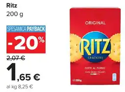 Carrefour Ritz crackers offerta
