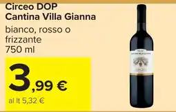 Carrefour Circeo DOP Cantina Villa Gianna offerta