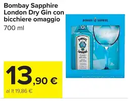 Carrefour Bombay Sapphire London Dry Gin offerta