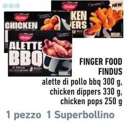 Spazio Conad Finger food findus alette di pollo bbq offerta