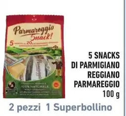 Spazio Conad Snack di Parmigiano Reggiano Parmareggio offerta