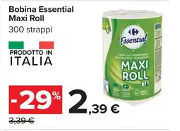 Carrefour Bobina Essential Maxi Roll offerta