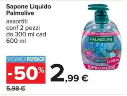 Carrefour Sapone Liquido Palmolive offerta