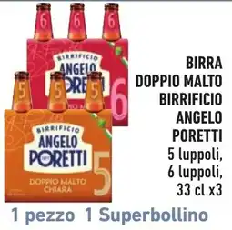 Spazio Conad Birra doppio malto birrificio angelo poretti offerta