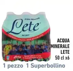 Spazio Conad Acqua minerale Lete offerta