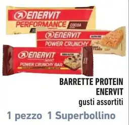Spazio Conad Barrette protein Enervit offerta