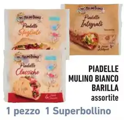 Spazio Conad Piadelle Mulino Bianco Barilla assortite offerta