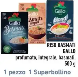Spazio Conad Riso basmati Gallo offerta
