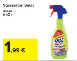 Carrefour Sgrassatori Smac offerta