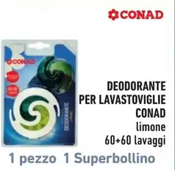 Spazio Conad Deodorante per lavastoviglie Conad limone offerta