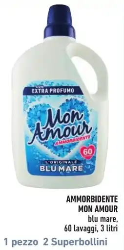 Spazio Conad Ammorbidente Mon Amour blu mare offerta