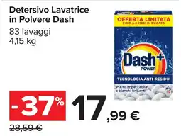 Carrefour Detersivo Lavatrice in Polvere Dash offerta