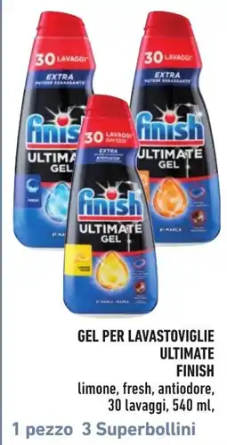 Spazio Conad Gel per lavastoviglie ultimate finish offerta