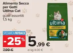 Carrefour Alimento Secco per Gatti Ultima Cat offerta