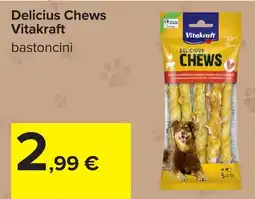 Carrefour Delicious Chews Vitakraft bastoncini offerta