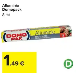 Carrefour Alluminio Domopack offerta