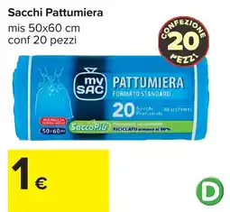 Carrefour Sacchi Pattumiera my SAC offerta